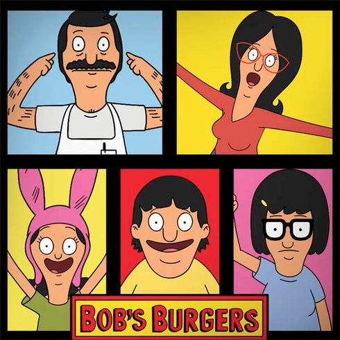 Bobs Burgers Tiles MacBook Skins