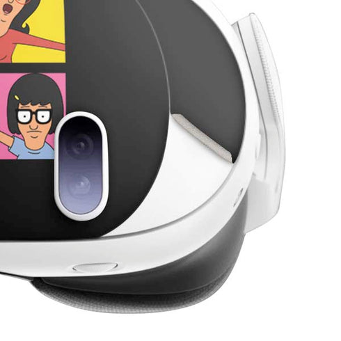 Bobs Burgers Tiles Meta Quest 3 Skin