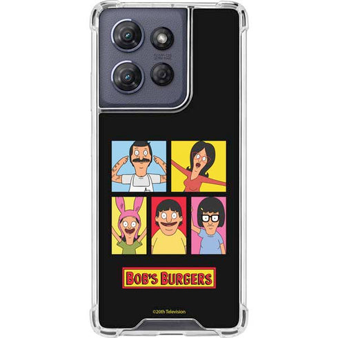 Bobs Burgers Tiles Moto G Power 5G (2025) Clear Case