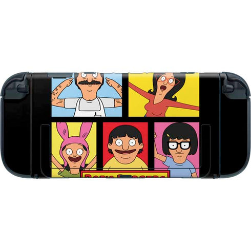 Bobs Burgers Tiles Nintendo Switch 2 (2025) with Joy-Con Skin
