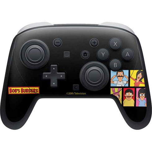 Bobs Burgers Tiles Nintendo Skins