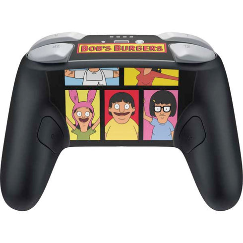 Bobs Burgers Tiles Nintendo Switch 2 (2025) Pro Controller Skin