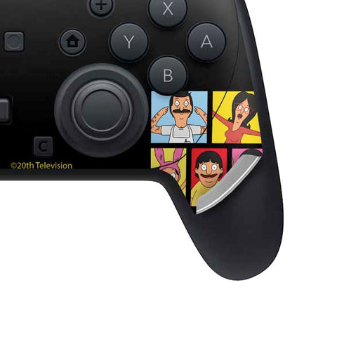 Bobs Burgers Tiles Nintendo Switch 2 (2025) Pro Controller Skin