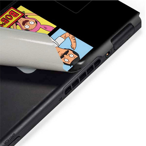 Bobs Burgers Tiles Nintendo Switch Bundle Skin
