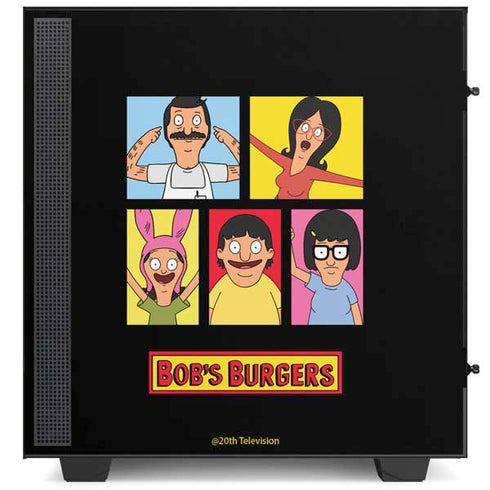 Bobs Burgers Tiles NZXT H510 Compact ATX Mid-Tower Case Skin