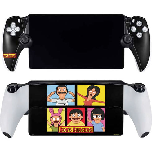 Bobs Burgers Tiles PlayStation Portal Remote Player Skin