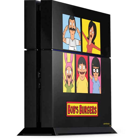Bobs Burgers Tiles PS4 Console Skin