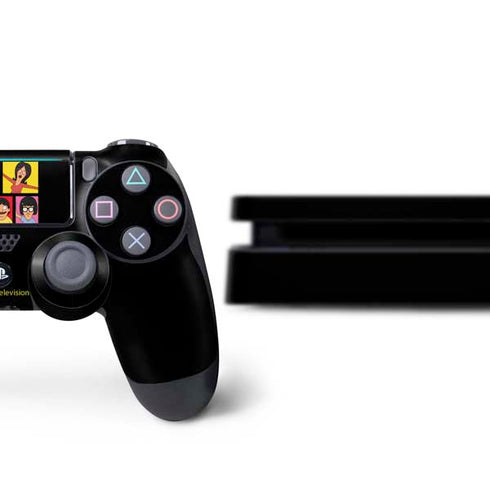 Bobs Burgers Tiles PS4 Slim Bundle Skin