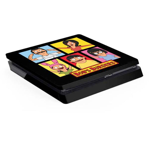 Bobs Burgers Tiles PS4 Slim Skin