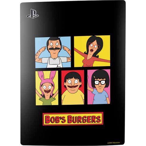 Bobs Burgers Tiles PS5 Digital Edition Bundle Skin