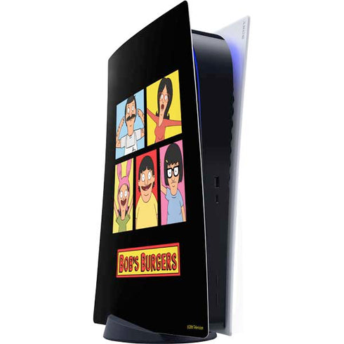 Bobs Burgers Tiles PS5 Digital Edition Console Skin