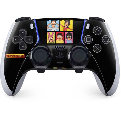 Bobs Burgers Tiles PS5 DualSense Edge Pro Controller Skin