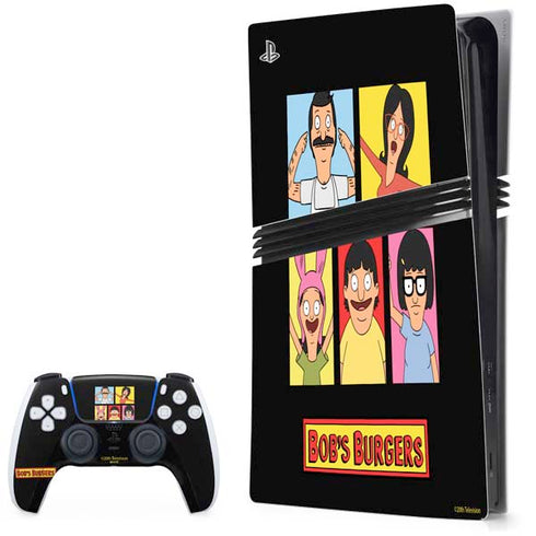 Bobs Burgers Tiles PlayStation PS5 Skins