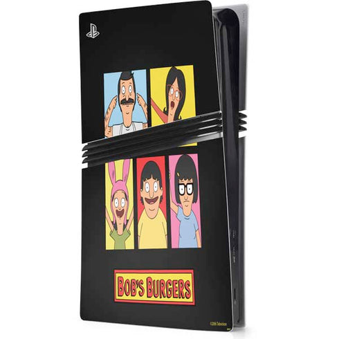 Bobs Burgers Tiles PS5 Pro Console Skin