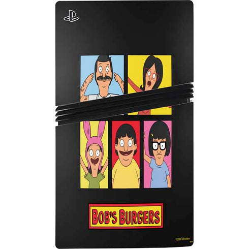 Bobs Burgers Tiles PS5 Pro Console Skin