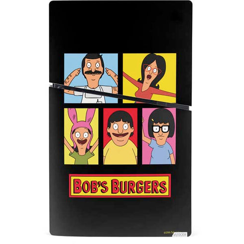 Bobs Burgers Tiles PS5 Slim Digital Edition Console Skin