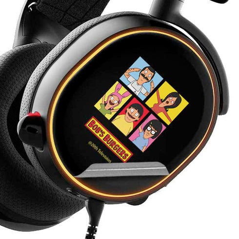 Bobs Burgers Tiles SteelSeries Arctis 3 Skin