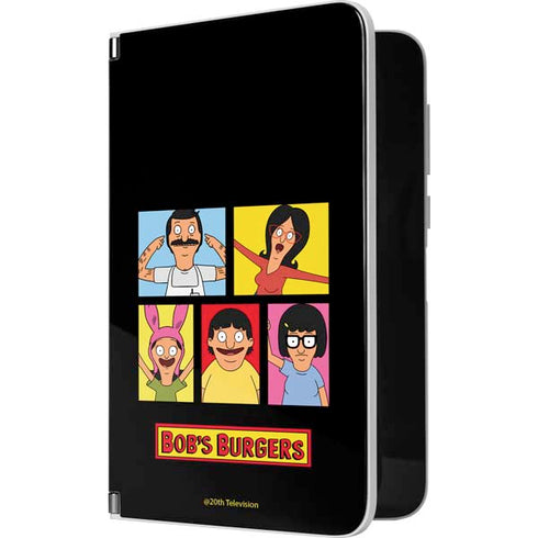 Bobs Burgers Tiles Surface Duo Skin
