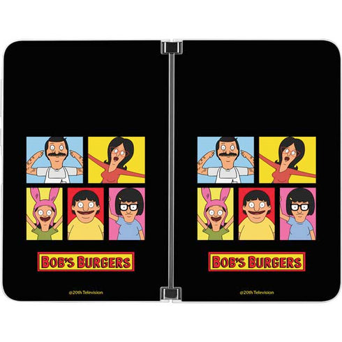 Bobs Burgers Tiles Surface Duo Skin