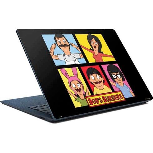 Bobs Burgers Tiles Surface Laptop Skin