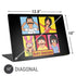Bobs Burgers Tiles Universal Laptop 17in (13.8 x 10in) Skin