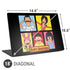 Bobs Burgers Tiles Universal Laptop 18in (14.6 x 10.6in) Skin