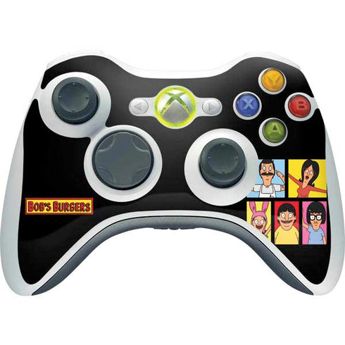 Bobs Burgers Tiles Xbox 360 Wireless Controller Skin