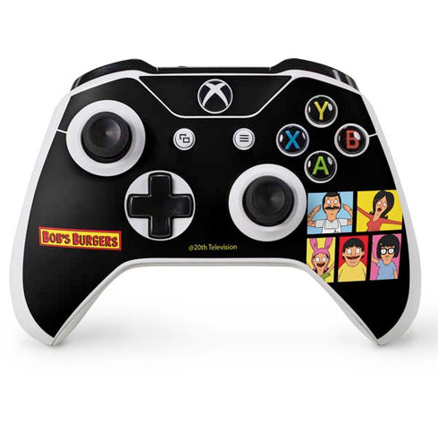 Bobs Burgers Tiles Xbox One S Console and Controller Bundle Skin