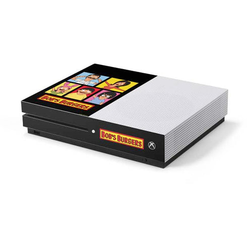 Bobs Burgers Tiles Xbox One S Console Skin