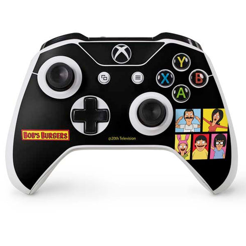 Bobs Burgers Tiles Xbox One S Controller Skin