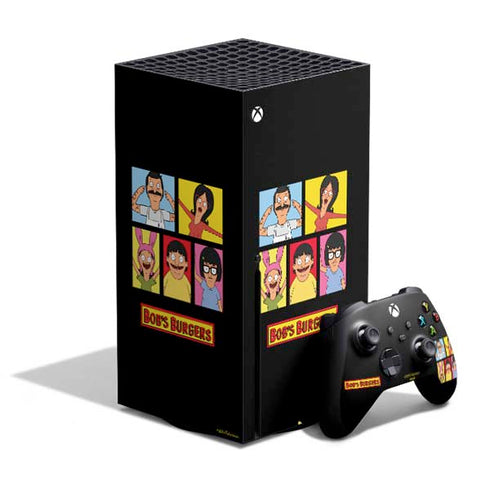 Bobs Burgers Tiles Xbox Series X Bundle Skin