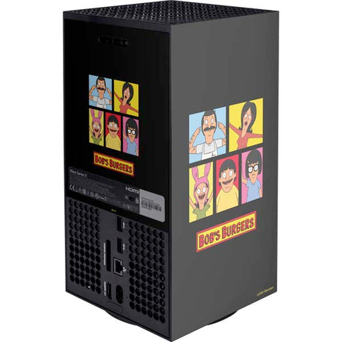 Bobs Burgers Tiles Xbox Series X Console Skin