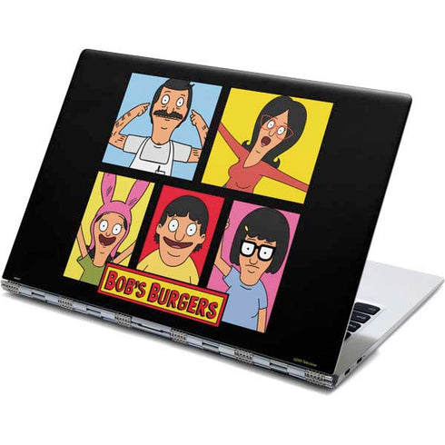 Bobs Burgers Tiles Yoga 910 2-in-1 14in Touch-Screen Skin