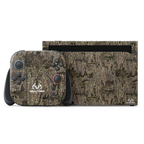 RealTree Timber Camo Nintendo Switch 2 (2025) with Joy-Con Skin