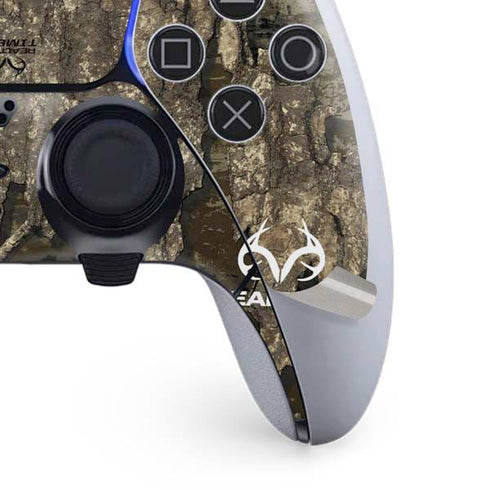 RealTree Timber Camo PS5 DualSense Edge Pro Controller Skin