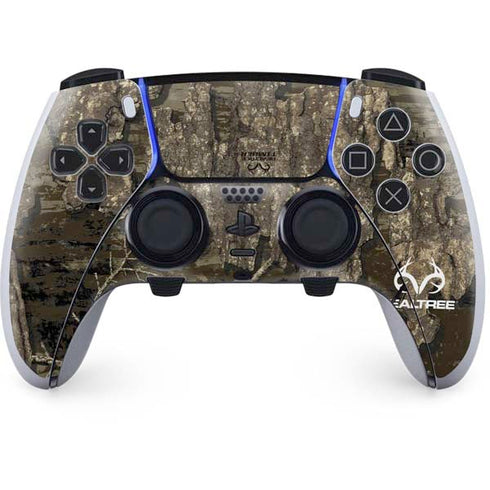 RealTree Timber Camo PS5 DualSense Edge Pro Controller Skin