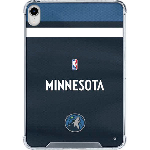 NBA Minnesota Timberwolves Jersey iPad 11th Gen (2025) Clear Case