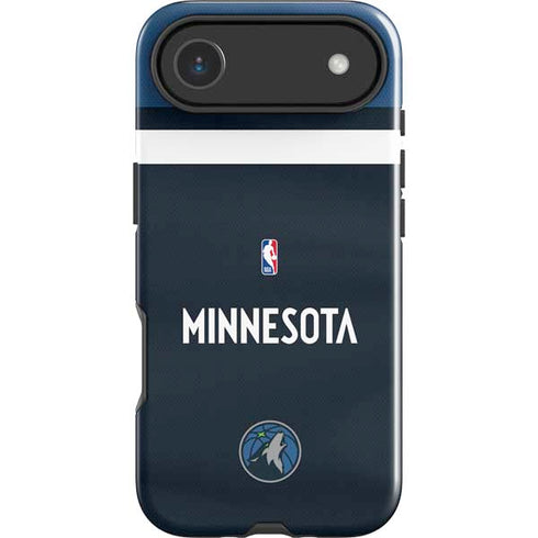 NBA Minnesota Timberwolves Jersey iPhone 17 Air Impact Case