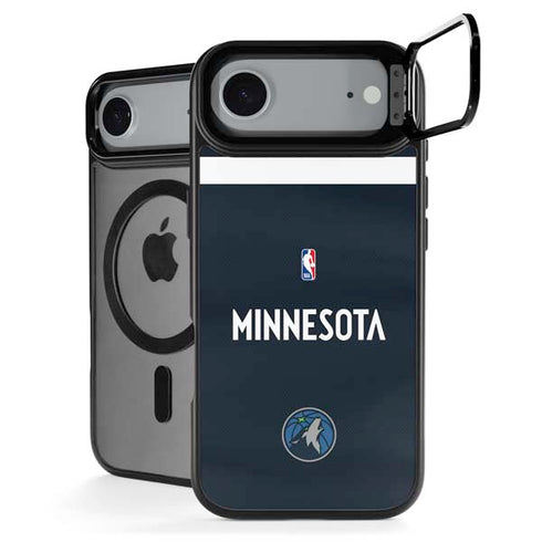 NBA Minnesota Timberwolves Jersey iPhone 17 Air Kickstand Case