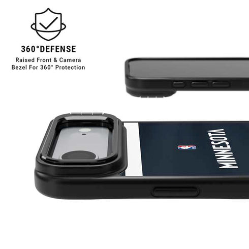 NBA Minnesota Timberwolves Jersey iPhone 17 Air Kickstand Case