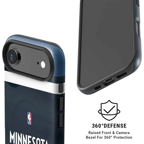 NBA Minnesota Timberwolves Jersey iPhone 17 Air Magsafe Impact Case