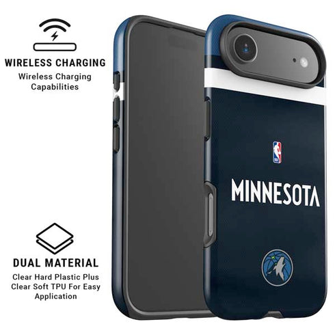NBA Minnesota Timberwolves Jersey iPhone 17 Air Magsafe Impact Case