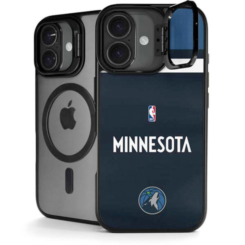 NBA Minnesota Timberwolves Jersey iPhone 17 Kickstand Case