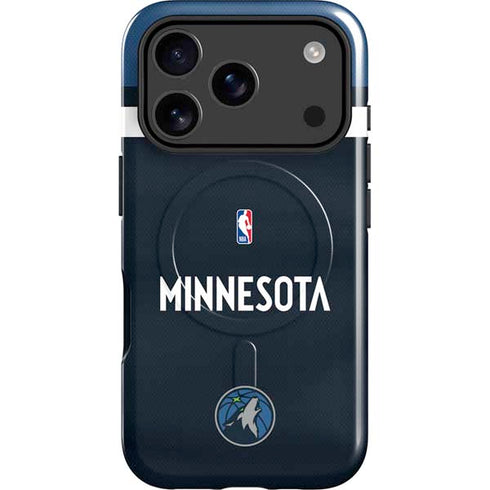 NBA Minnesota Timberwolves Jersey iPhone 17 Pro Magsafe Impact Case