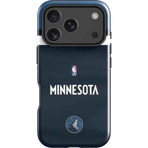 NBA Minnesota Timberwolves Jersey iPhone 17 Pro Max Impact Case