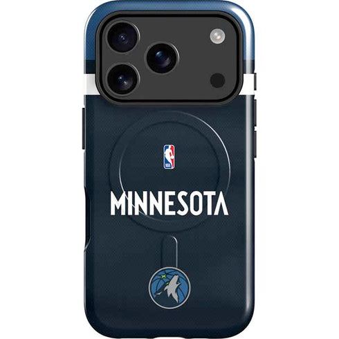 NBA Minnesota Timberwolves Jersey iPhone 17 Pro Max Magsafe Impact Case