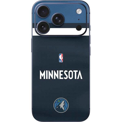 NBA Minnesota Timberwolves Jersey iPhone 17 Pro Max Skin