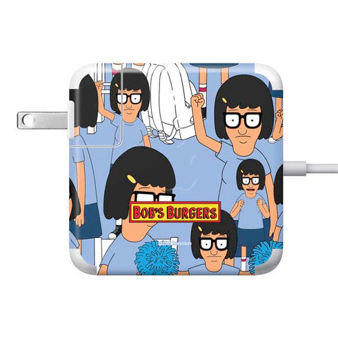 Bobs Burgers Tina Belcher 85W Power Adapter (15 and 17 inch MacBook Pro Charger) Skin