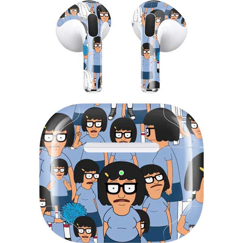 Bobs Burgers Tina Belcher Apple AirPods (3rd Gen 2021) Skin