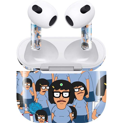 Bobs Burgers Tina Belcher Apple AirPods (3rd Gen 2021) Skin
